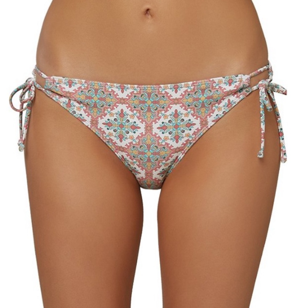 O’Neill Recycled Nylon Mina Alexa Tile Swimwear Bikini Bathing Suit Bottoms NWT